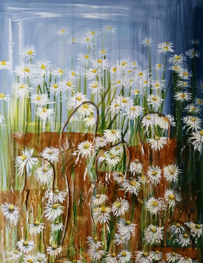 Paper Bags and Daisies